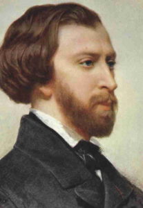 portrait d'Alfred De Musset