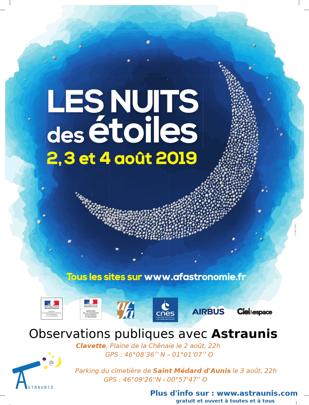 nuits des etoiles 2019