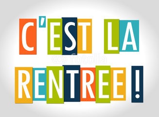 C'est la rentrée!